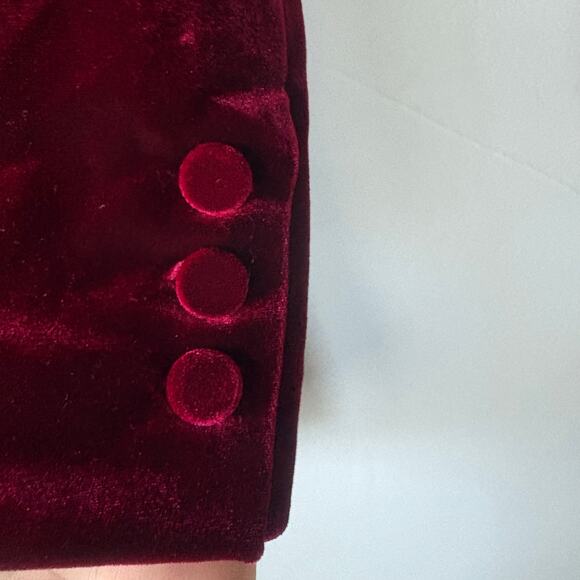 Nicholas Gabriela Blazer Dress in Maroon Size 6 - Picture 8 of 11